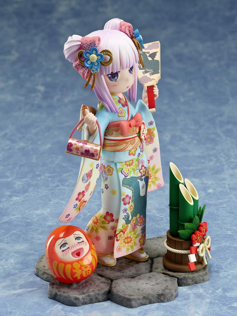 Furyu Miss Dragon Maid Kanna Harare Wear Scale PVC Painted Complete Figure Kobayashi's 1/7 AMU-FNX182