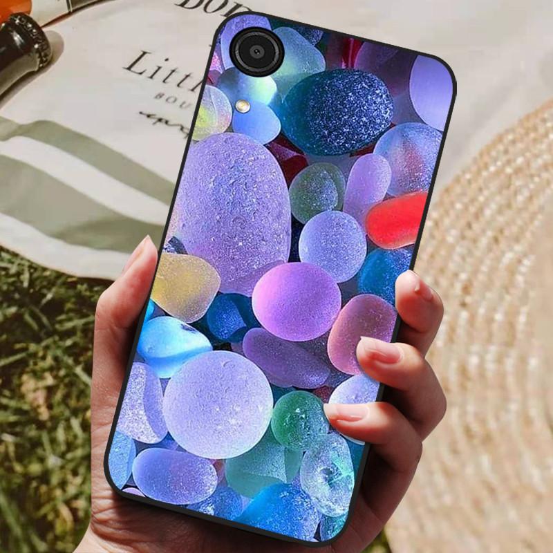 For Samsung Galaxy A03 Core Case Silicone Soft Phone Case For Samsung A03 Core A032F A03Core Back Cover A 03 Core Black TPU Case