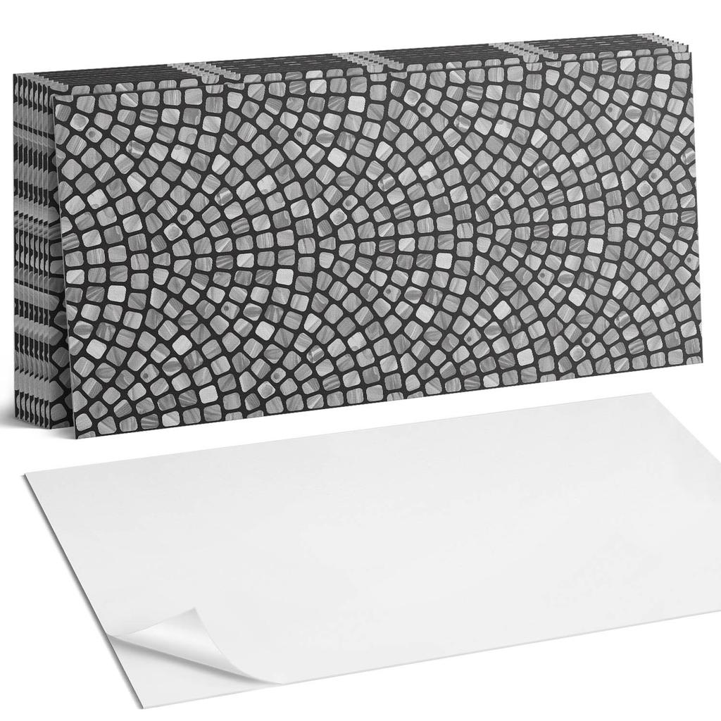 Winylowe Kafelki Ozdobne Z Grafiką Do Kuchni Lub Łazienki Mosaic Pattern Design 10X40X20 Cm
