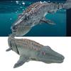 Remote Control Boat Mosasaurus Shape 2.4Ghz High Simulation Waterproof Diving Toy for Adults Kids