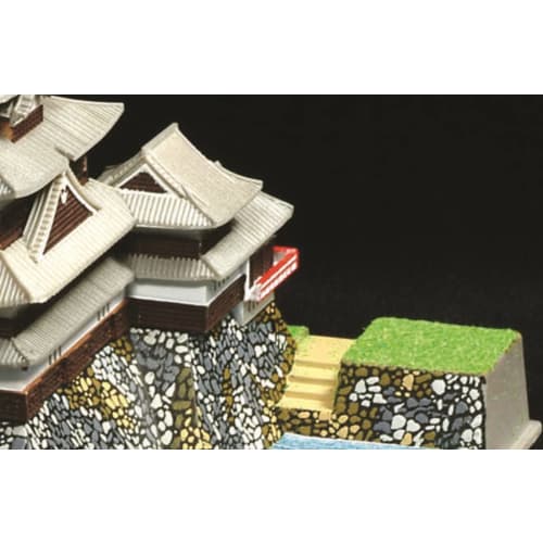 Doyusha 1/430 ??Scale Japanese Castle JOYJOY Collection Matsumoto Castle Plastic Model JJ-9