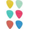 Offset Guitar Picks Multi-Color Set of 6