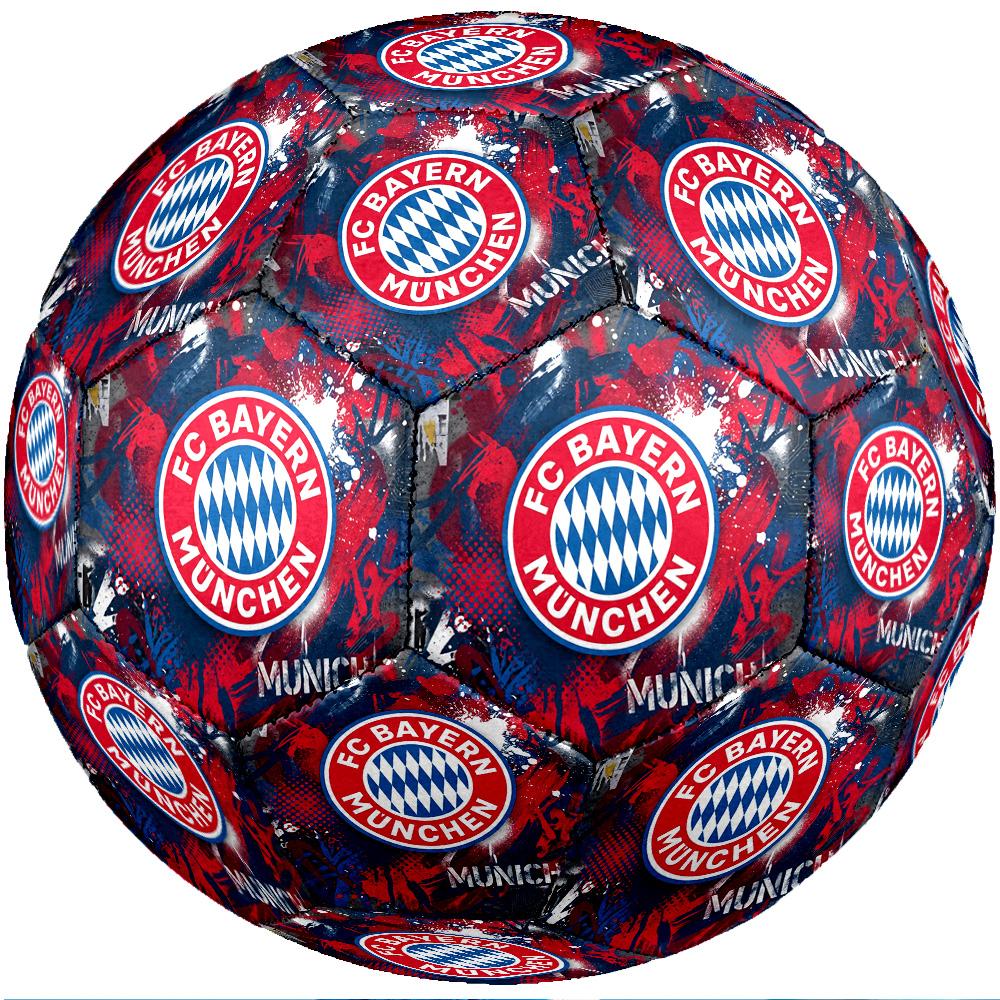 Pallone da Calcio Bayern Monaco Taglia 5 Standard Durevole per Allenamento Partita Sport all'Aperto per Adulti