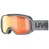 Uvex Elemnt FM Ski and Snowboard Mirrored Glasses Small Size Goggles, Lens, Anti-Fog, Compatible,