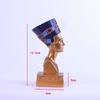 Cleopatra Resin Relief Ornament Naftiti Bust Handicrafts Home Entrance Decoration Travel Souvenir Collectibles