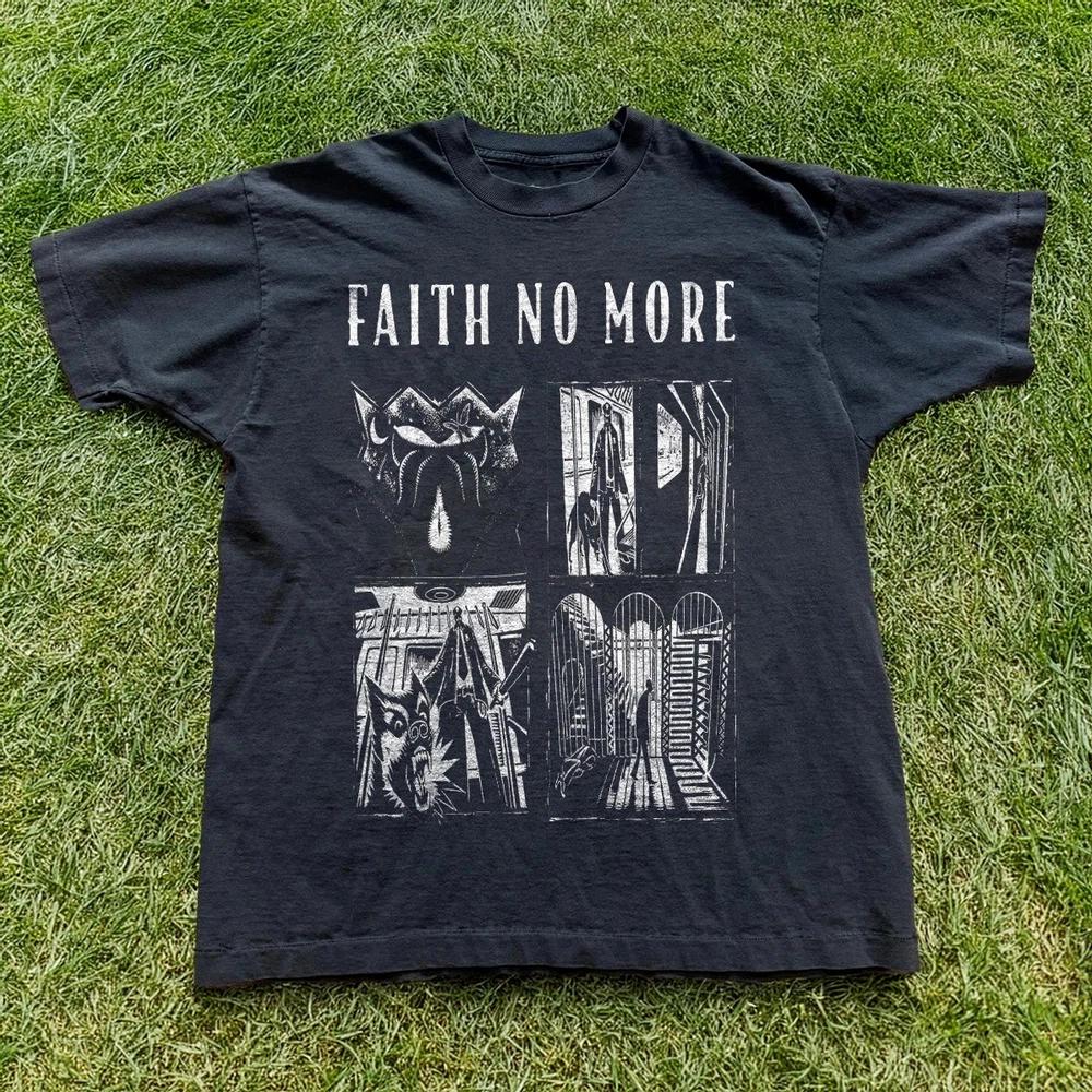 Faith No More Album Band Black Unisex T-shirt XL