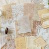 1pack/30pcs Vintage Embossed Material Paper, Retro Decor for Hand Account Scrapbook