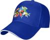 Mapa de Cantones de Suiza Banderas Gorra de Béisbol Poliéster Casual Protección Solar Gorra Ajustable Para Unisex
