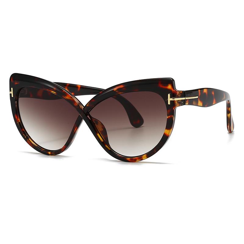 Modern Retro Cat-Eye Sunglasses for Women Ins Style Street Photography Big-Name Cross-Border Fashion Accessories