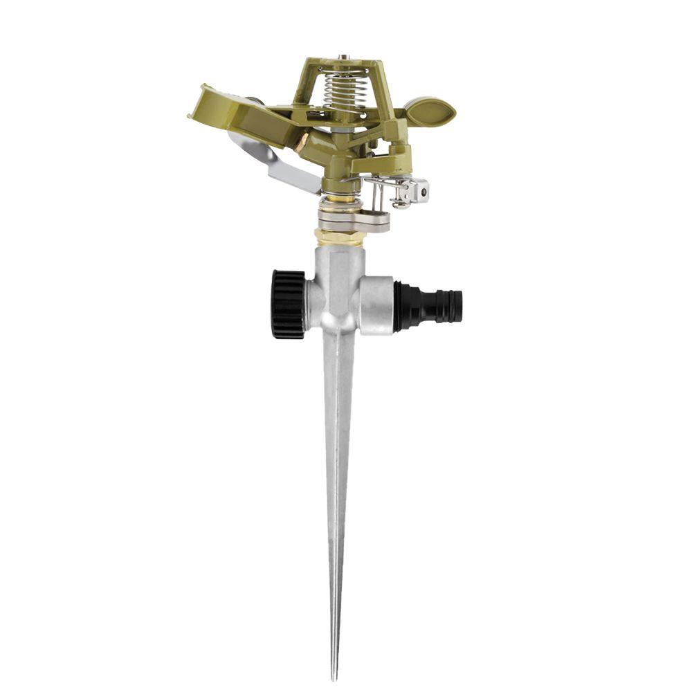 G1/2 Thread Rotating Impact Sprinkler Heavy Duty Lawn Watering Sprinkler Lawn Watering Impact Sprinkler Set