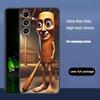 Popular Brainrot Tralalero Hot Phone Case For Samsung Galaxy S25 S24 S23 S22 S21 S20 Plus Ultra Note20 Soft Black
