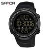 Sanda Luminous Waterproof Sport Wristwatch - Fashionable, Simple, Versatile, and Perfect for Students.