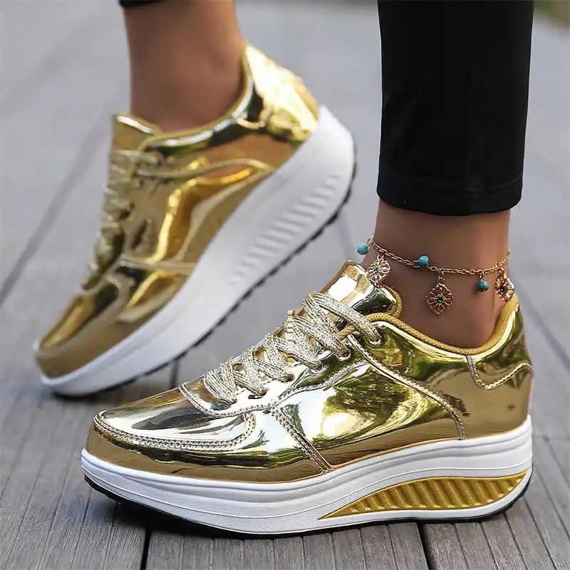 Fashion Spring-autumn Legitimate Leather Womens 33 Size Shoes Woven Fashion Ladies Sneakers 47 Sports Mobile Snekers Tennes