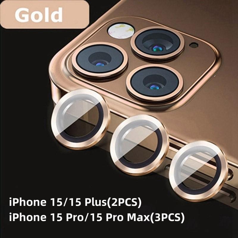 Metal Camera Lens Protector Glass For iPhone 15 13 14 Pro Max Camera Protector Film On iPhone 14 Plus 15 Pro 15 Pro Max Lens Cover