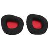 2pcs Replacement Ear Pads Noise Isolation Protein Leather Breathable Mesh Ear Cushions for Corsair Void Wireless for