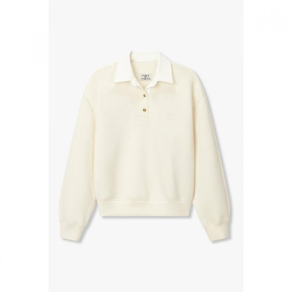 

Vov Color Block Collar Pique T shirT 7116140101 05 (cream)/S(55)