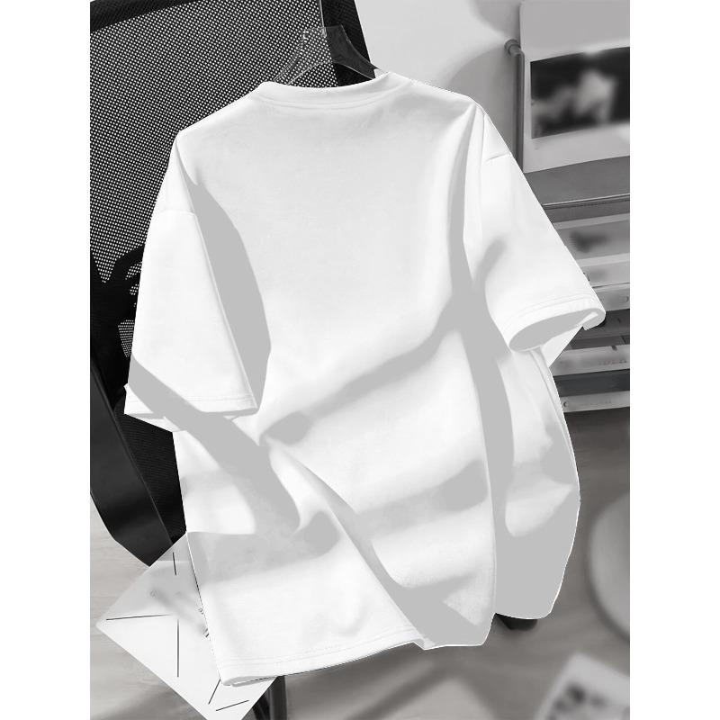 European Size Women's Round Neck Short-Sleeve T-Shirt - Lightweight, Breathable, and Comfortable for Spring/Summer - Stylish Animal Letter Print
