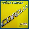 3D Raised ABS Trunk Badge Emblem Black/Silver/Chrome Custom Rear Logo Decal for Toyota Corolla (2007-2025) - Sticker accessories