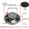 57mm Iron Shell 5W 8 Ohm Loud Magnet Speaker with Full Paper Cone for Radio Broadcast