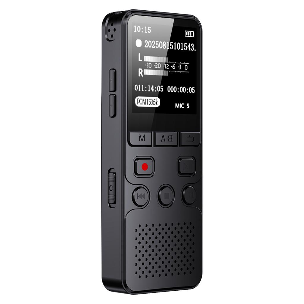 Digital Voice Recorder with 1.4 Inch TFT Screen Dual Microphone for Lectures Meetings Classes Interviews 32G