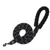 Dog Sponge Durable for and Large Reflective At Night (TUISKU) Leash, Easy-to-Hold Handle, Rope, 1.5m, Small, Medium, Dogs, (Black)
