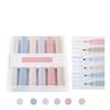 6/12 pz Evidenziatori Estetici Colori Assortiti, Non Sanguinano Con Punta Morbida 6 Colori Penne Marker Estetici Cancelleria