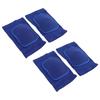 2 Pairs Volleyball Knee Pads Blue Color High Resilience Woven Breathable Protective Knee Pads for Ba