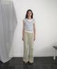 Eopaeleolakaibeu Cove Nylon Wide Pants - Mint