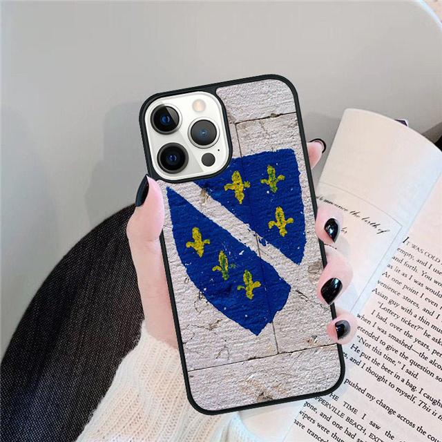 Bosnia and Herzegovina Flag Phone Case Cover For iPhone 17 Air 15 16 14 11 13 Pro Max 12 Plus Max Cover Coque