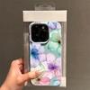 Balsam Flower Pattern Phone Case For Iphone 17 13 16 Plus 11 Pro Max 12 15 14 17E 16E Non-Yellowing Shockproof Back Cover