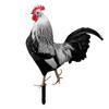 Realistic Acrylic Animal Yard Stake, 2D Flat Chicken Goose Bird Bunny Garden Sign for Pathway, Patio, Lawn Outdoor