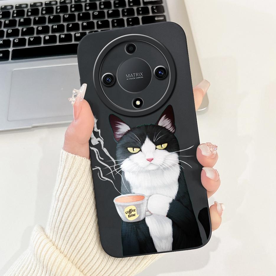 Für Honor X9a Hülle RMO-NX1 Luxus Candy Lackierte Abdeckung Stoßfeste Handyhülle Für Honor Magic5 Lite Magic 5Lite HonorX9a Weiche Taschen
