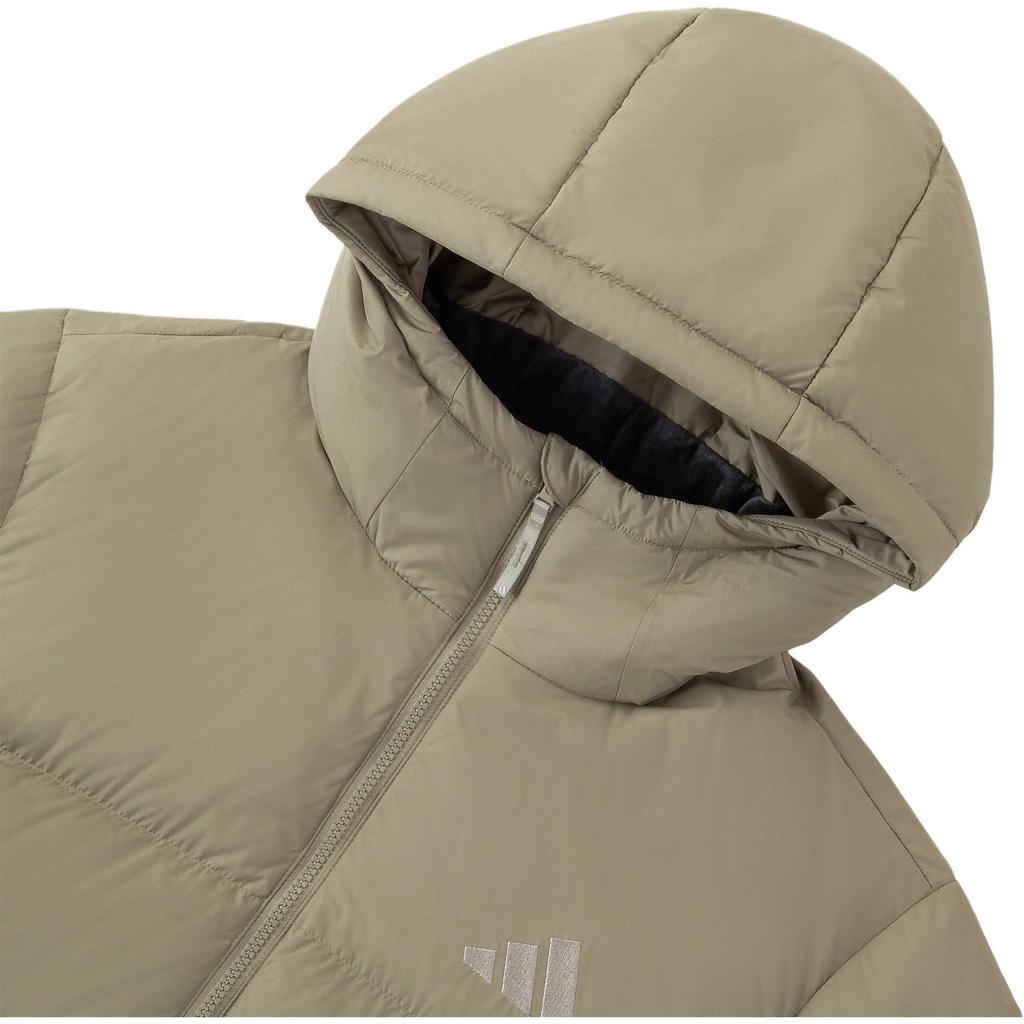 New Adidas PUFFY DOWN JACKET Down Jacket Unisex Green JV6188