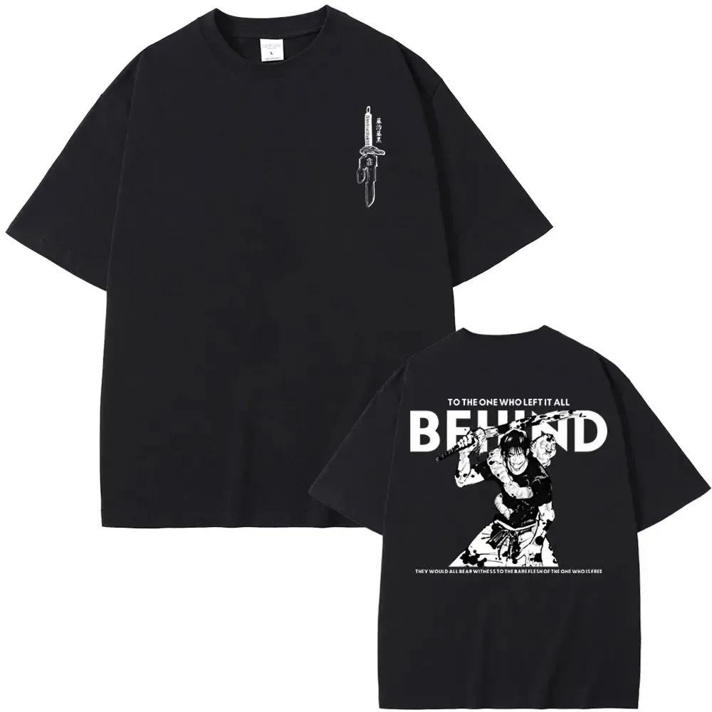 Summer Japanese Anime Jujutsu Kaisen Men Teenager T-shirt Manga Ryomen Sukuna Boys Short Sleeve T-shirts Oversized Cotton Casual