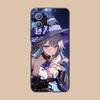 HSR Herta Matte TPU Mobile Phone Case for Huawei P60 P50 P40 P30 P20 P10 P9 P8 Pro Lite Plus Colorful Printing Cover