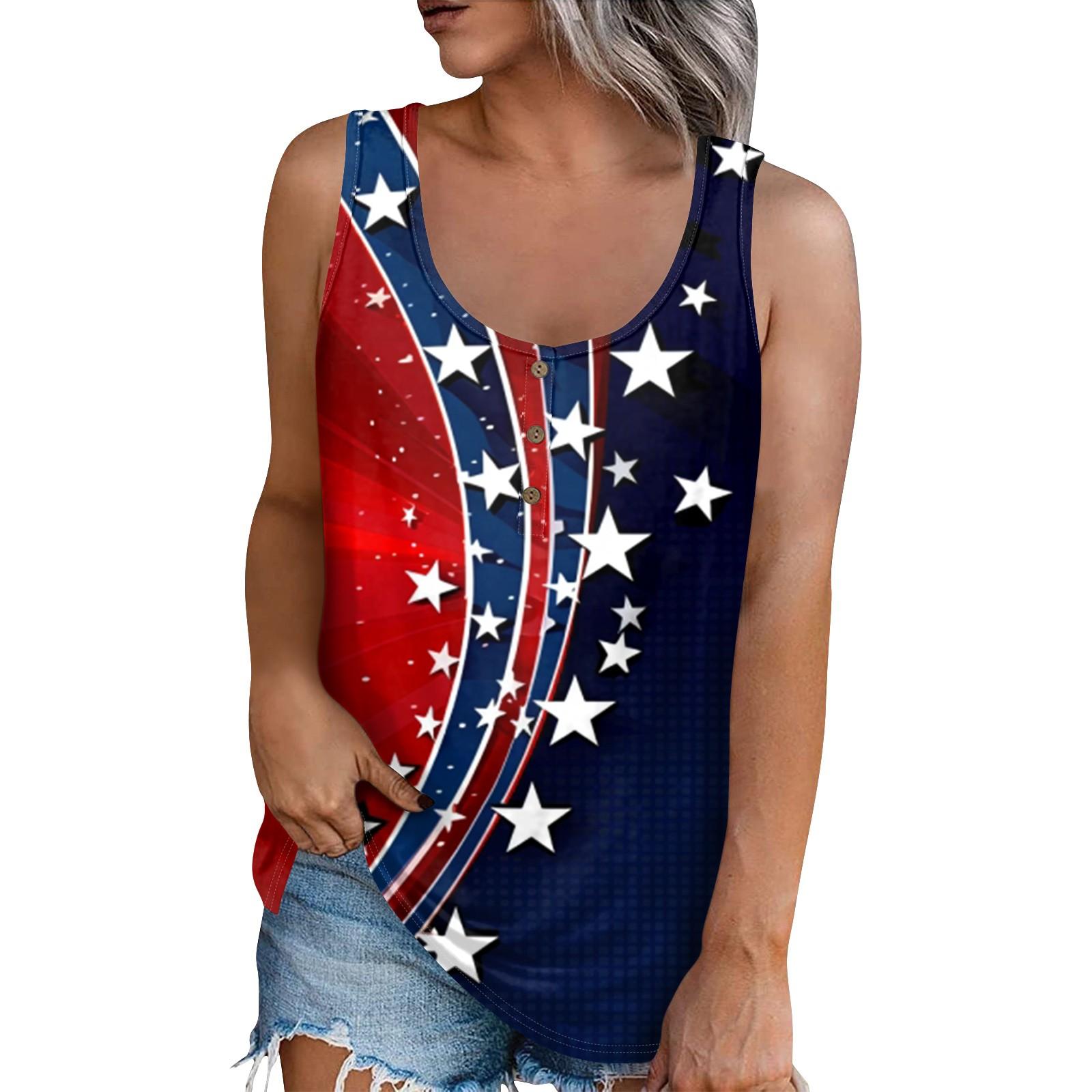 Женская мода, летняя майка с круглым вырезом, легкая майка без рукавов с принтом XXXXXL