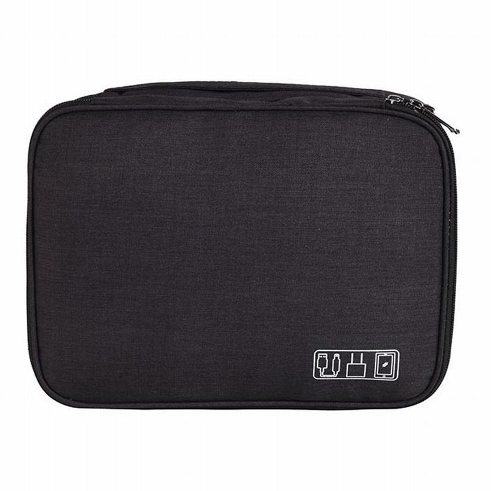 

Travel Cable Storage Bag Compact USB Gadget Organizer Bag Multi-Pocketed Tools Accessories Versatile Application China Mainland