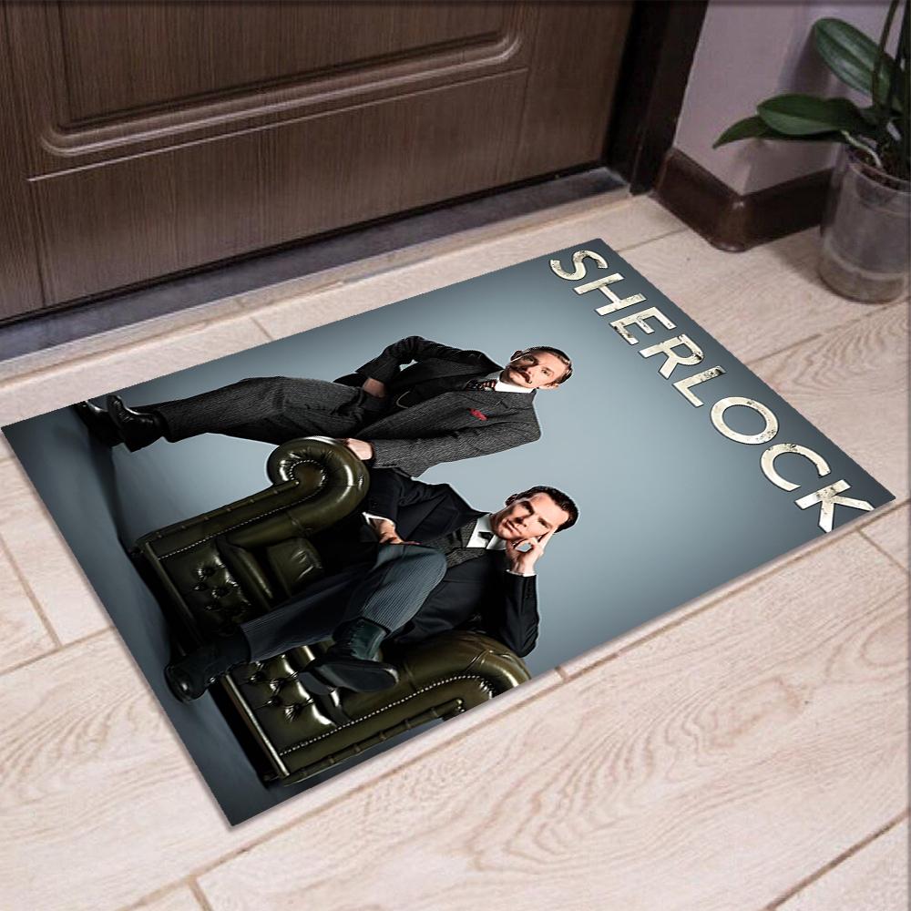 Sherlock Printed Carpet Rug for Office Chair Living Room Bedroom Kitchen Room Decor Gifts