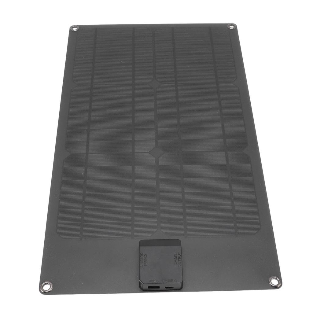 20W 18V Solar Panels Support 5V USB 18V DC TYPE C Output Rechargeable Solar Charger Power Bank for