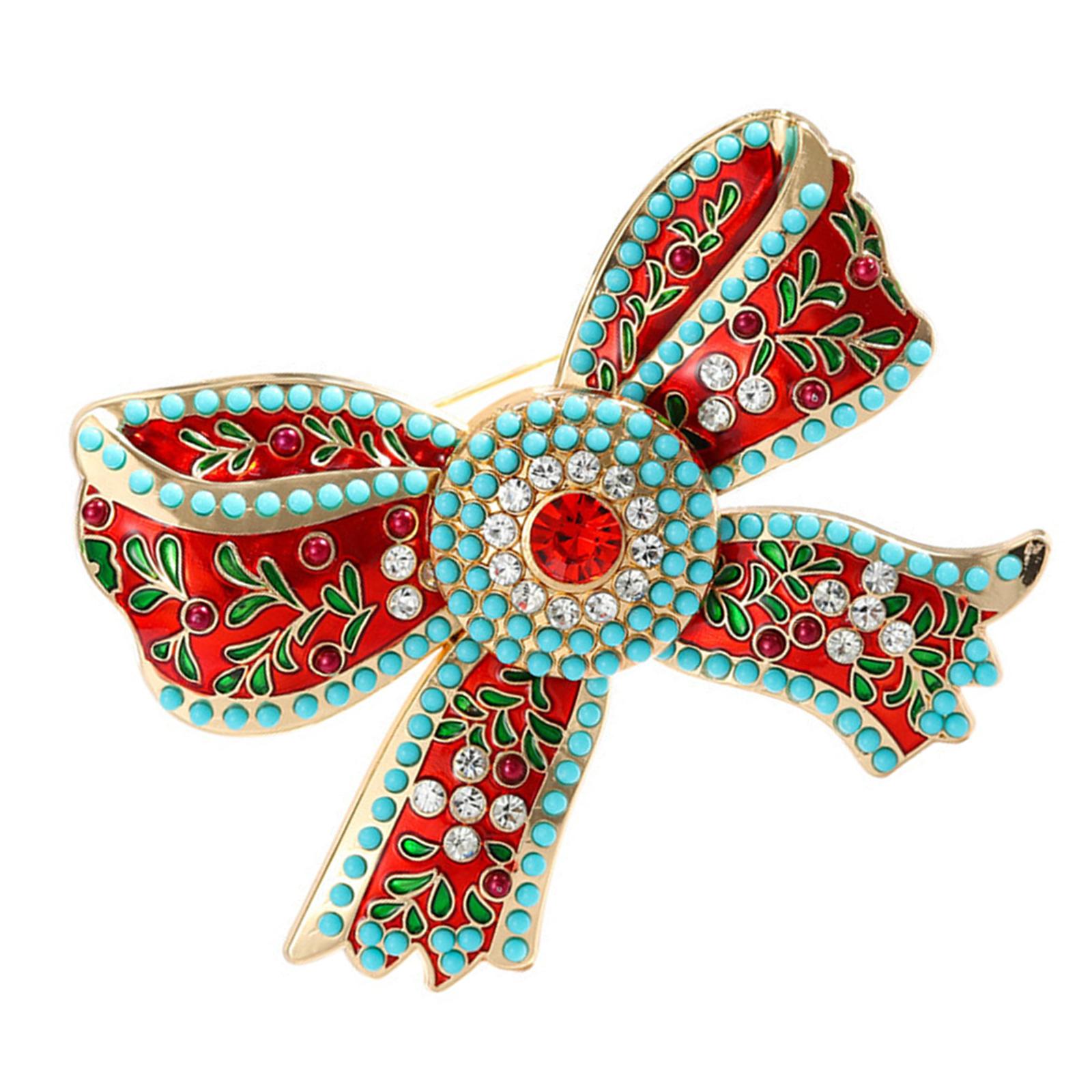 

Exquisite Bowknot Pin Accessory Sophisticated Bowknot Brooch Charm Enhancing Any Outfit With A Touch Of Royalty