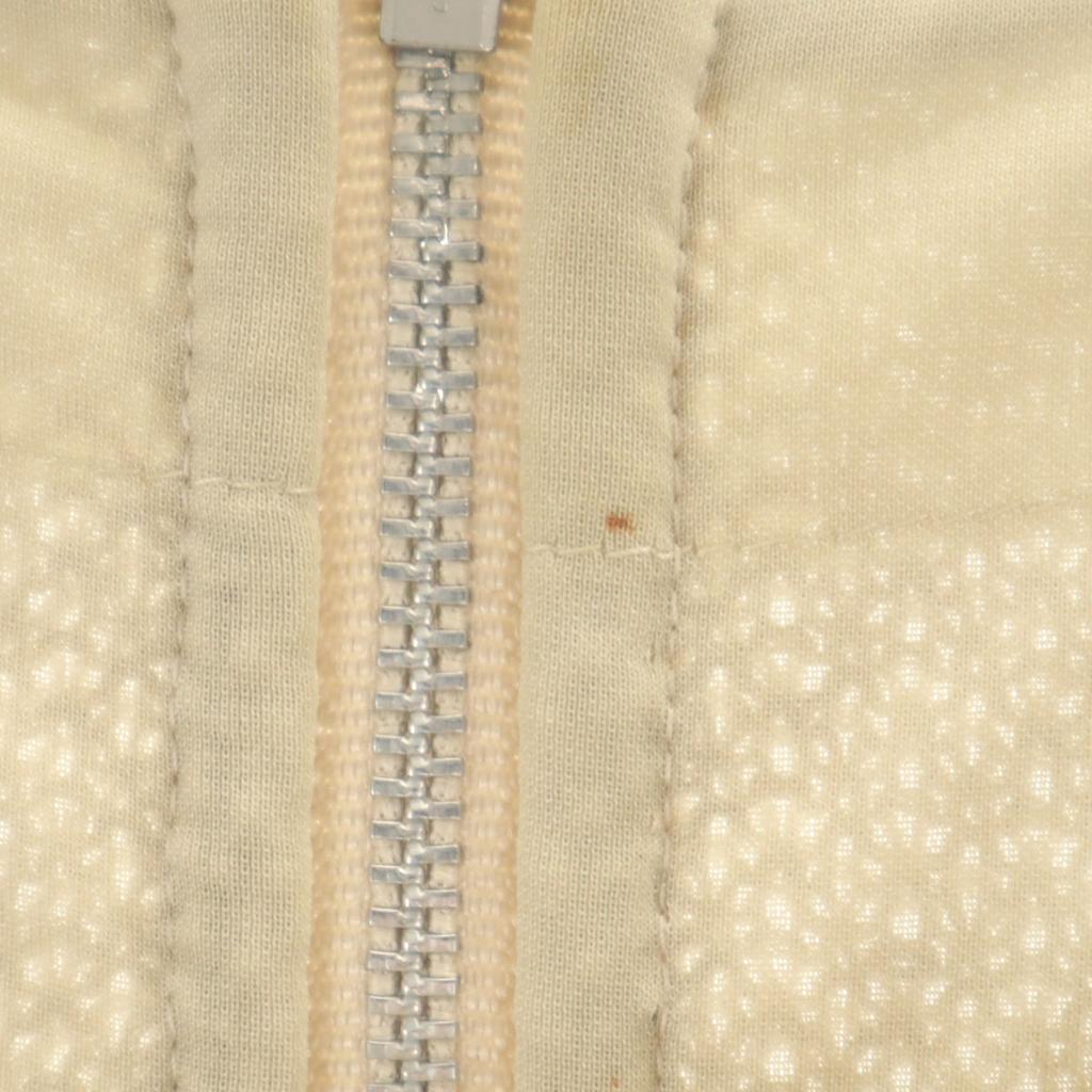 FOXEY Made in Japan Linen Blend No sleeve Knit switching Gathered one piece Women Used