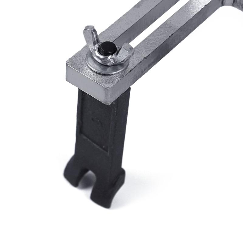 Professional Fuels Pump Cover Wrench Adjustable Oil Tanks Lid Spanner Detent for Car Service Auto Motorcycle Maintenance