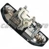 Car Tailgate Handle For Changan Hunter F70 Cargo Box  Rear Trunk  Tail Door Buckle Electroplating