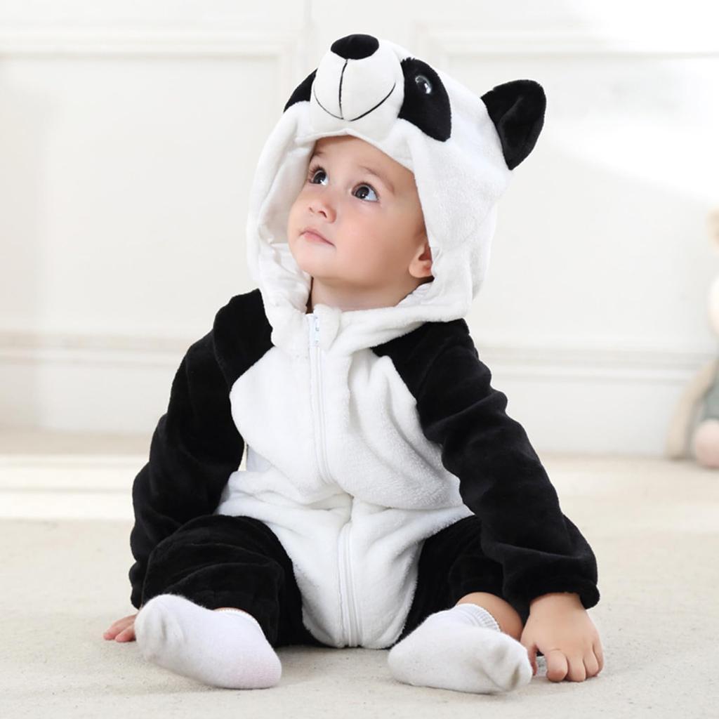 Tumao Kigurumi Animal Baby Clothes for Boys and Soft and Baby Christmas Baby Shower New Commemorative Photo Shoot Children's Pajamas, Costume, Kids'
