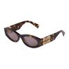 Logo Oval Sunglasses Unisex Sunglasses Tortoiseshell SMU11W_E14L_FE20I_C_054