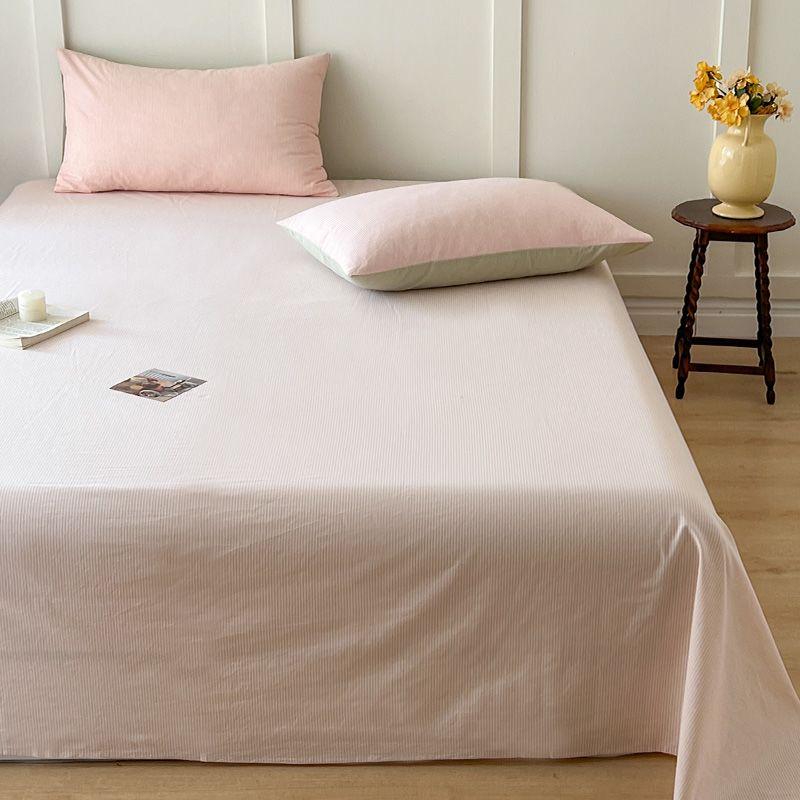 Minimalist Bed Sheet For 1.5m Bed, Single Double Household & Student Dormitory Use