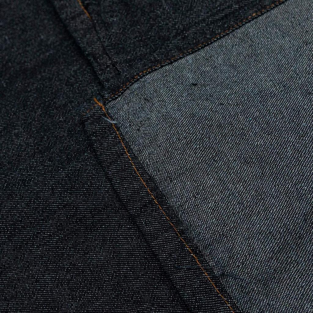 Washable denim kimono for women [KYOETSU] (M, black)