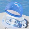 Children's Swimming Goggles Set with Mermaid Swim Cap