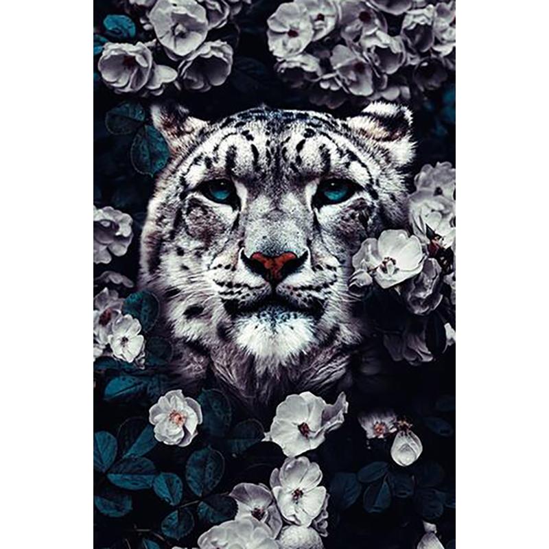 Diy 5D Deer Flower Butterfly Full Round Drill Cartoon Diamond Painting Cross Stitch Kits Art Animal Paint By Diamond Home Decor