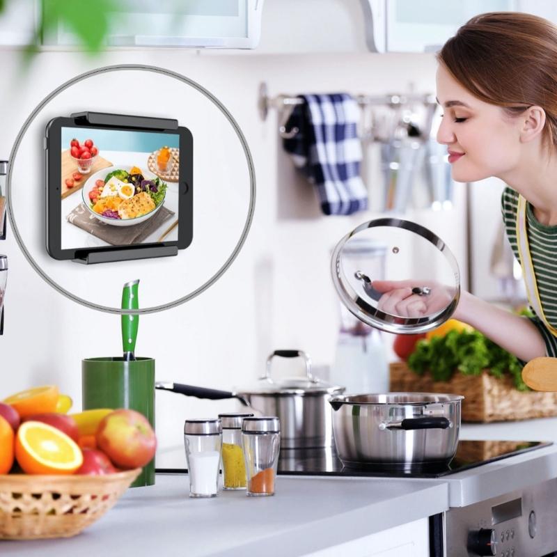 Tablets Wall Mount Holder Adhesive Wall Tablets Holder Wall Tablets Stand Mount Easy Installation for Tablets Smartphones